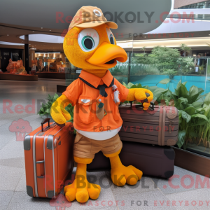 Personaggio mascotte Orange...