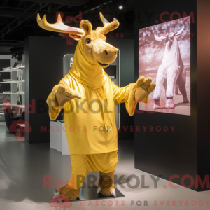 Máscara Gold Moose com...