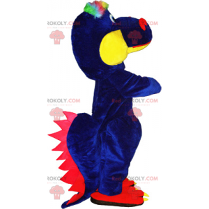 Zweifarbiges Dinosaurier-Maskottchen - Redbrokoly.com