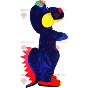 Zweifarbiges Dinosaurier-Maskottchen - Redbrokoly.com