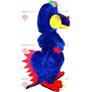 Zweifarbiges Dinosaurier-Maskottchen - Redbrokoly.com
