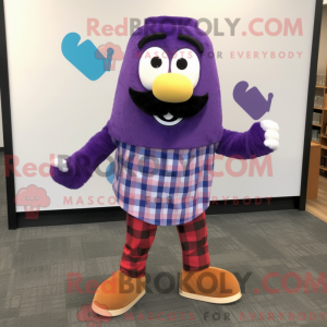 Purple Juggle mascot...
