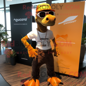 Rust Parasaurolophus maskot...