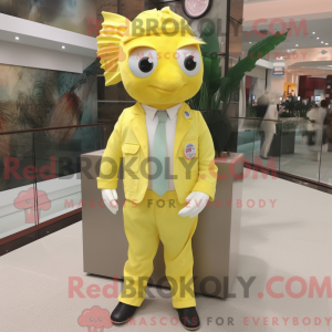 Disfraz de mascota pez...