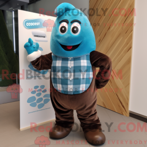 Cyan Chocolates Maskottchen...