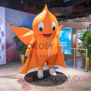 Maskotdraktfigura Orange...