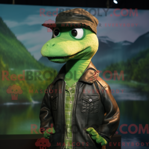 Grøn Loch Ness Monster...