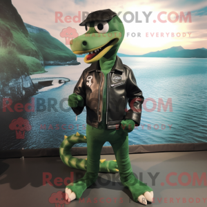 Grøn Loch Ness Monster...