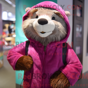 Costume mascotte de Loutre...