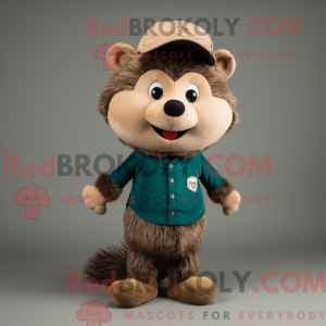 Brown Hedgehog...