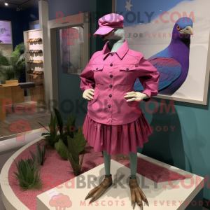 Costume mascotte de Pigeon...