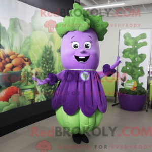 Costume mascotte de céleri...