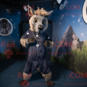 Postava maskota Navy Hyena...