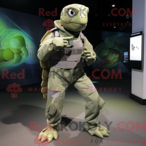 Zilveren zeeschildpad...