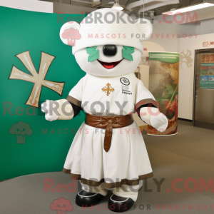 Costume mascotte de croix...