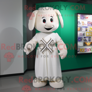 Hvit Celtic Cross...