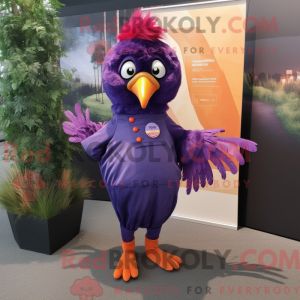 Lilla Fasan Maskot Kostyme...