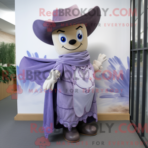 Lavendel Cowboy maskot...