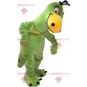 Green dinosaur mascot - Redbrokoly.com