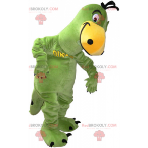Mascotte de dinosaure vert - Redbrokoly.com