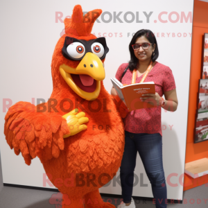 Mascotte de poulet tandoori...