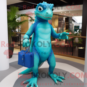 Cyan Lizard...