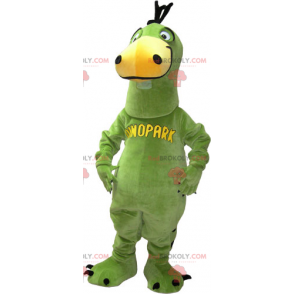 Mascotte di dinosauro verde - Redbrokoly.com