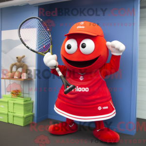 Rød tennisketcher...