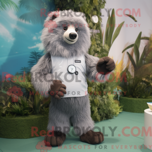 Disfraz de mascota del oso...