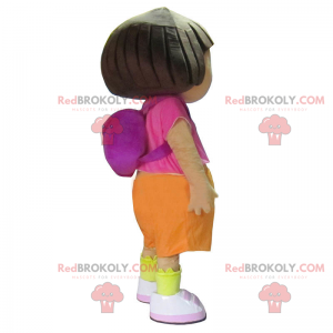 Dora Explorer maskot - Redbrokoly.com
