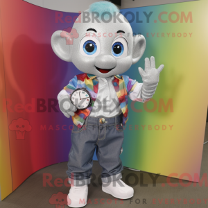 Silver Rainbow maskot...