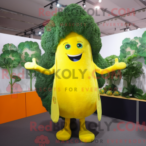 Citrongul Broccoli maskot...