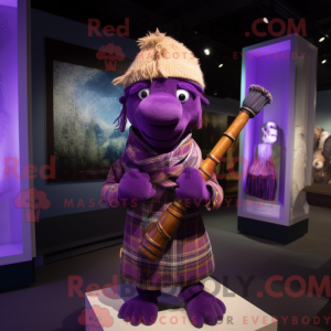 Lilla sækkepibe maskot...