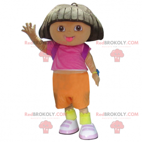 Dora the Explorer-mascotte - Redbrokoly.com