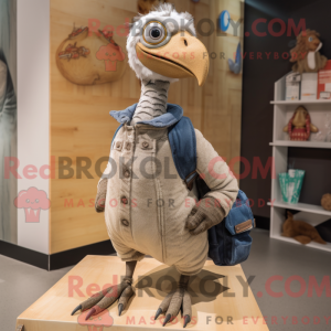 Beige Perlehøns maskot...