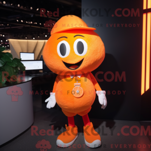 Postava maskota Orange...