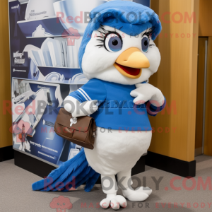 Wit Blue Jay...