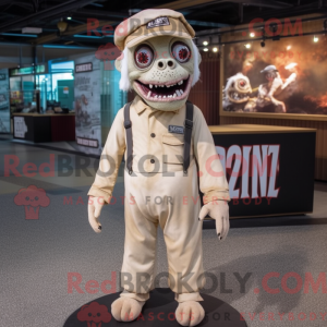 Boneco zumbimaskotdrakt...