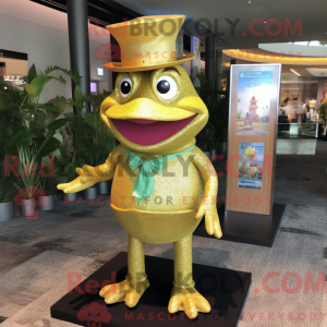Disfraz de mascota Gold...