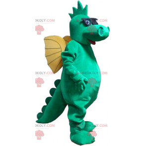 Dragon mascot with glasses - Redbrokoly.com