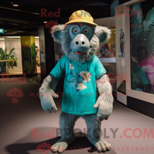 Disfraz de mascota Teal...