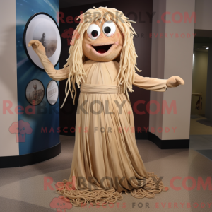 Tan Spaghetti maskotka...