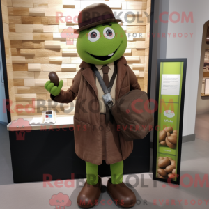 Olive Chocolate Bar mascot...