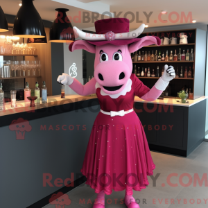 Postava maskota Magenta...