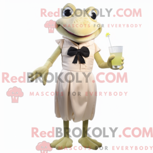 Beige kikker...