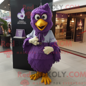 Lilla Fried Chicken maskot...