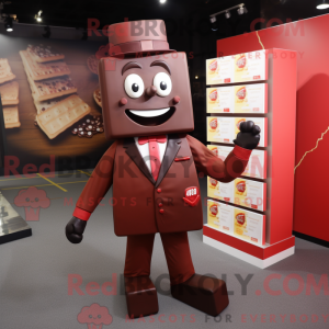 Red Chocolate Bars...