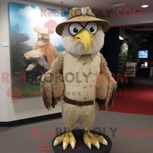 Figura de máscara de águia...