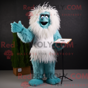 Disfraz de mascota Yeti...