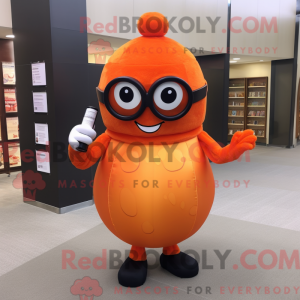 Maskottchenkostüm Orange...